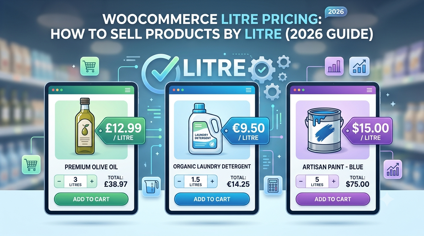 WooCommerce Litre Pricing: How to Sell Products by Litre (2026 Guide)