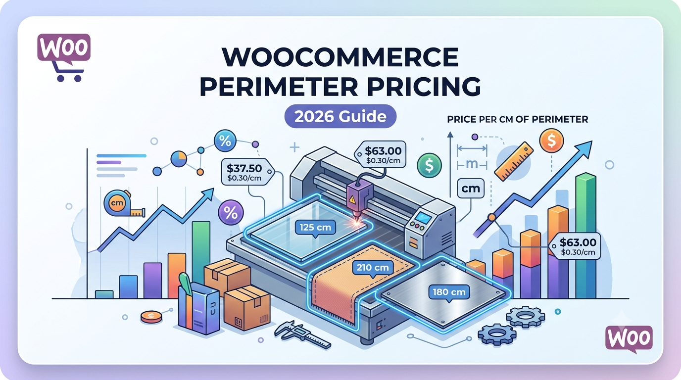 WooCommerce Perimeter Pricing: How to Price Products by Perimeter (2026 Guide)