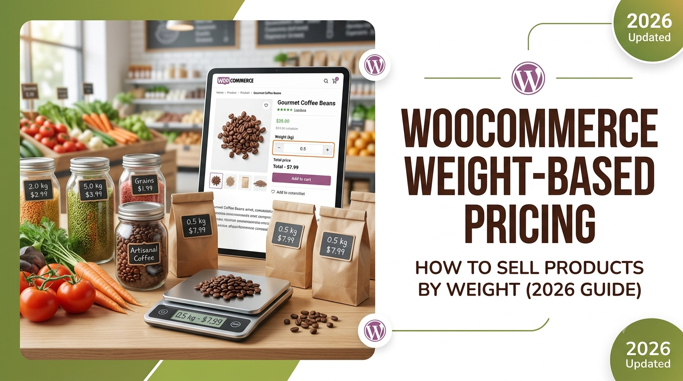 WooCommerce Weight-Based Pricing: How to Sell Products by Weight (2026 Guide)